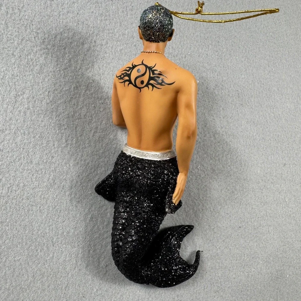 December Diamonds 2014 Yin and Yang Merman Retired Ornament 55-90843 w/Box